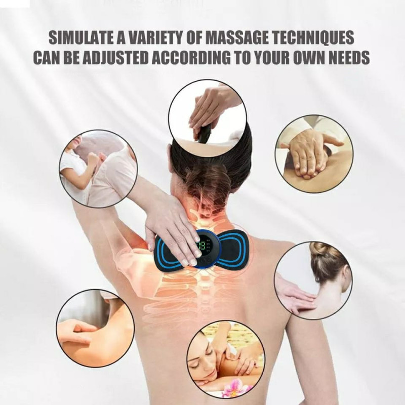 Vibrating EMS Smart Pocket Body Massager