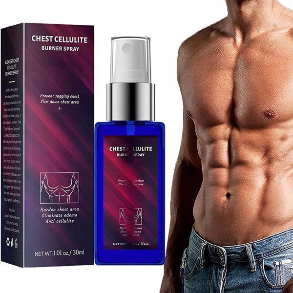 Gynecomastia Breast Reduction Massage Oil Chest Fat Burner Tightening Spray