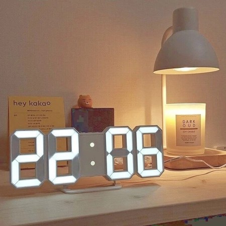 3D Digital Wall Clock LED Table Clock